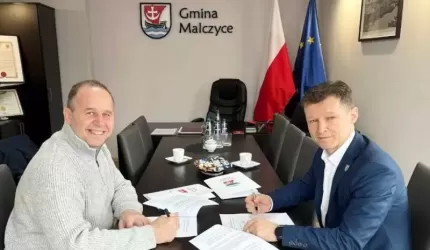 Wójt Gminy Malczyce podpisał porozumienie z Izbą Gospodarczą Europy Środkowej