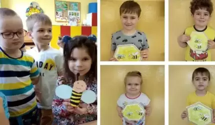 Światowy Dzień Pszczół w średzkim przedszkolu nr 1