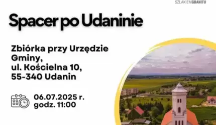 Spacer po Udaninie z przewodnikiem - ruszyły zapisy!