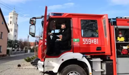 Jest wsparcie na wozy strażackie dla OSP z Lusiny i Osieka!