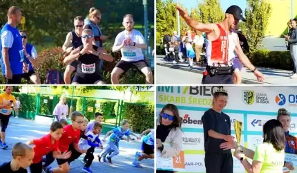 HMT VII Bieg o Skarb Średzki: imponująca frekwencja i sportowa energia w Środzie Śląskiej