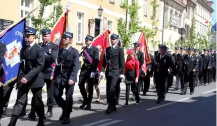 Powiatowe obchody Dnia Strażaka w Środzie Śląskiej