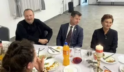 Kolacja świąteczno-wigilijna samorządowców Gminy Malczyce