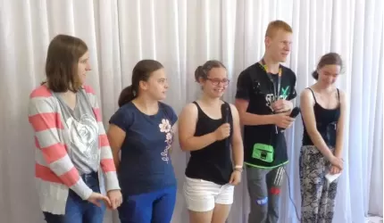Koncert piosenki niemieckiej w Specjalnym Ośrodku Szkolno-Wychowawczym