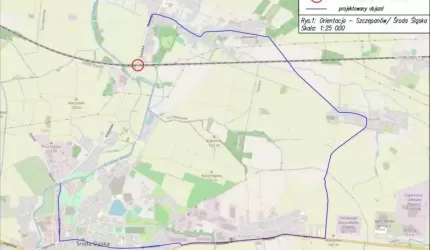 Zastępcza organizacja ruchu - przejazd kolejowy Szczepanów / Środa Śląska