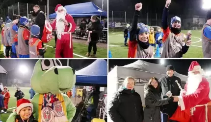 Mikołajki na sportowo i wesoło w Środzie Śląskiej