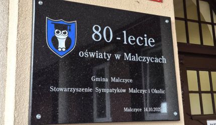 80-lecie oświaty w Gminie Malczyce upamiętnione!