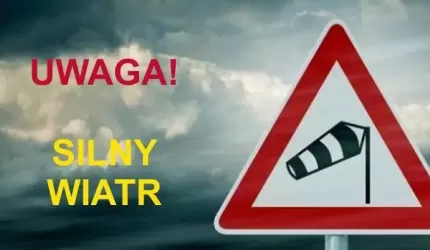UWAGA! Bardzo silny wiatr!
