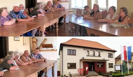 Spotkanie z seniorami w Urzędzie Gminy Malczyce