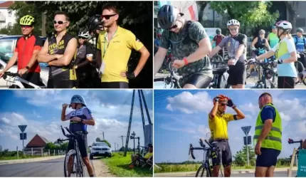 “Od porannej rosy do wieczornej mgły”. 12-sto godzinny maraton dla miłośników kolarstwa zakończony i bardzo udany!