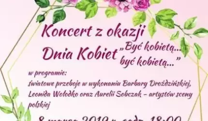 Koncert w kościele w Chomiąży z okazji Dnia Kobiet