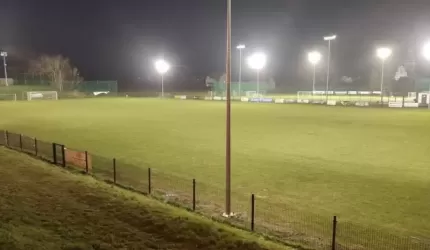 Nowe oświetlenie na boisku w Miękini