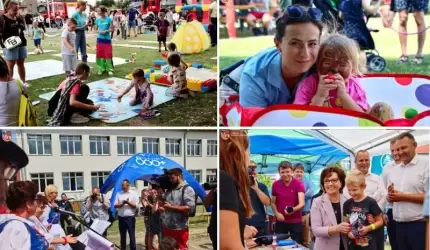 Piknik z wieloma atrakcjami w Udaninie. Tego dnia rządziły tam rodziny