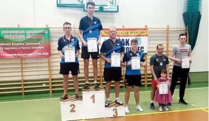 Sukces tenisistów z Ciechowa na Turnieju Kwalifikacyjnym do Mistrzostw Polski