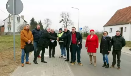 Powiatowa droga relacji Zabłoto - Jakubkowice już gotowa