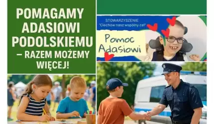 Pomagamy Adasiowi! Spotkajmy się na średzkim rynku, by wspólnie czynić dobro!