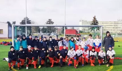 Udany mecz sparingowy UKS Miękinia - Parasol Wrocław