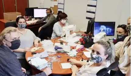 Akcja socjalna GOPS „Szyjemy maseczki”