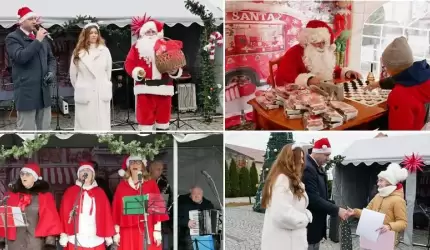 Pełen świątecznej magii Jarmark Bożonarodzeniowy 2024 w Udaninie