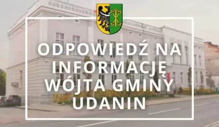 Powiat Średzki odpowiada na informację Wójta Gminy Udanin dot. remontu drogi w Lusinie