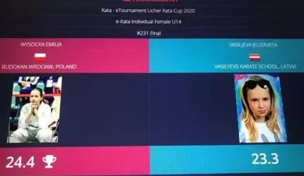 Kolejne medale karateków w e-turniejach