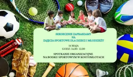 Sportowa energia w Kostomłotach – dołącz do zajęć z GOKiem!