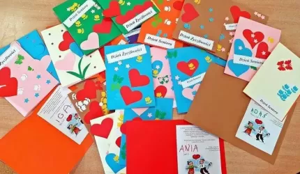 Kartki pełne życzliwości