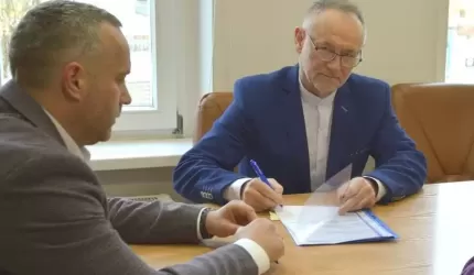 Trwają przygotowania do przebudowy drogi w Osieku