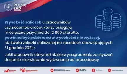 Zaliczki na podatek dochodowy, pobierane przez płatników po 8 stycznia 2022 r.