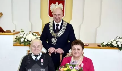 Złote Gody Państwa Podgórskich z Kwietna