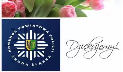 Z okazji Święta Policji życzenia składają przedstawiciele Powiatu Średzkiego