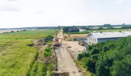 Przebudowa ul. Innowacyjnej w toku