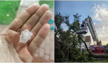 Silne burze w powiecie średzkim. Strażacy interweniowali 25 razy!