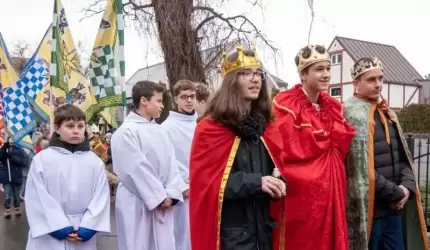 Orszak Trzech Króli w Lutyni