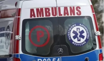 Wypadki! Na budowie i na zjeździe Kostomłoty