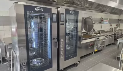 Nowoczesna i dobrze wyposażona kuchnia w ZSP w Lutyni już działa!