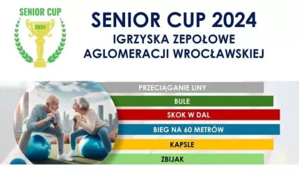 Aglomeracja Wrocławska zaprasza Seniorów z Gminy Malczyce do udziału w SeniorCup 2024