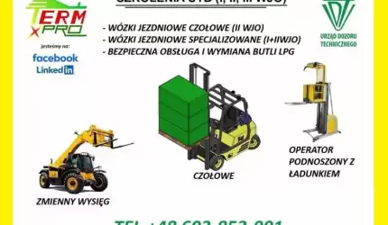 Szkolenia UTB - Środa Śląska i okolice!