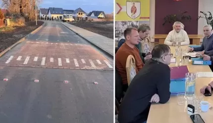 Ulica Akacjowa w Kostomłotach oddana do użytku