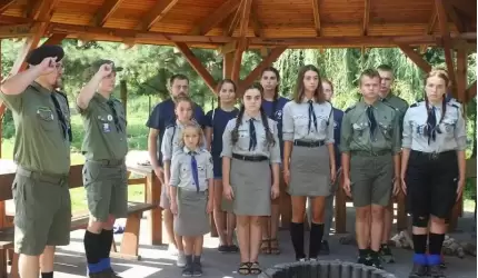 Harcerze uczcili Powstanie Warszawskie