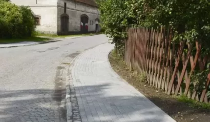 Chodnik w Mieczkowie już gotowy