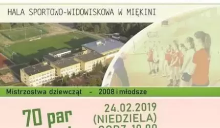 Zapraszamy do Miękini na mecze siatkówki