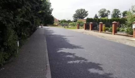 Dużo się dzieje na drogach gminy Miękinia