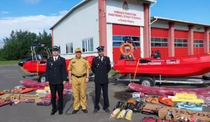 Jednostkom OSP w Miękini i Malczycach przekazano łodzie