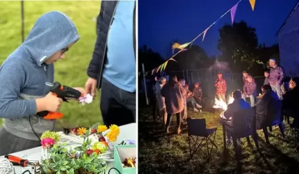 I Biesiada Wojnowicka - było ognisko, kino plenerowe i inne atrakcje