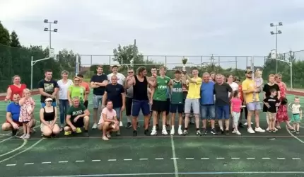 Mecz siatkówki o Puchar Burmistrza Miękini rozstrzygnięty