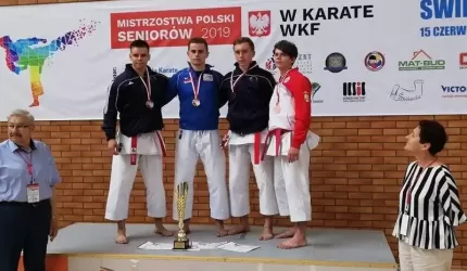 Bartek Babiński na podium na Mistrzostwach Polski