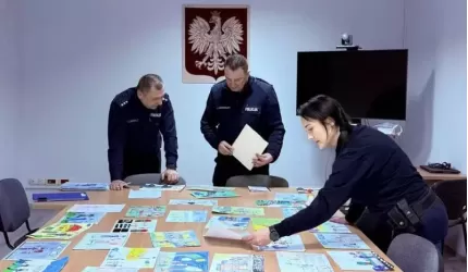 Konkurs plastyczny „Gdyby mój rodzic był policjantem/policjantką” rozstrzygnięty