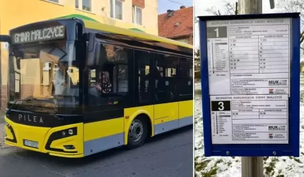 Jutro rusza bezpłatna komunikacja Gminy Malczyce! Sprawdź rozkład jazdy