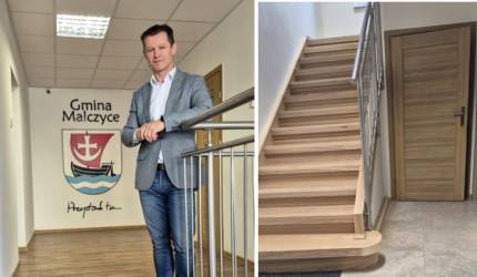 Urząd Gminy w Malczycach w nowej odsłonie – świeżość i komfort na pierwszym planie